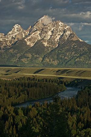 Morning on The Grand Tetons