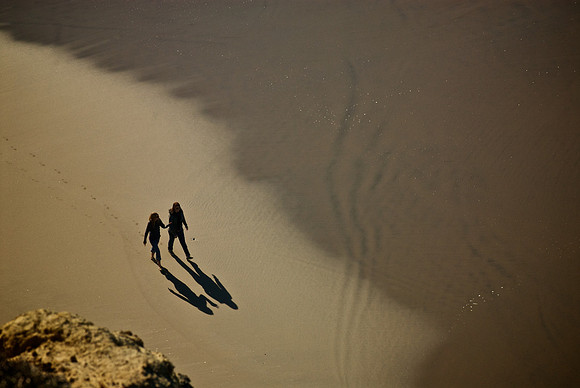 Girlz on San Gregorio Beach