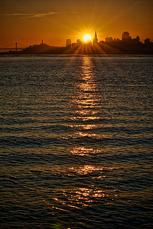 Sunrise over The City