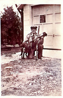 William Haydn with dog and pheasant